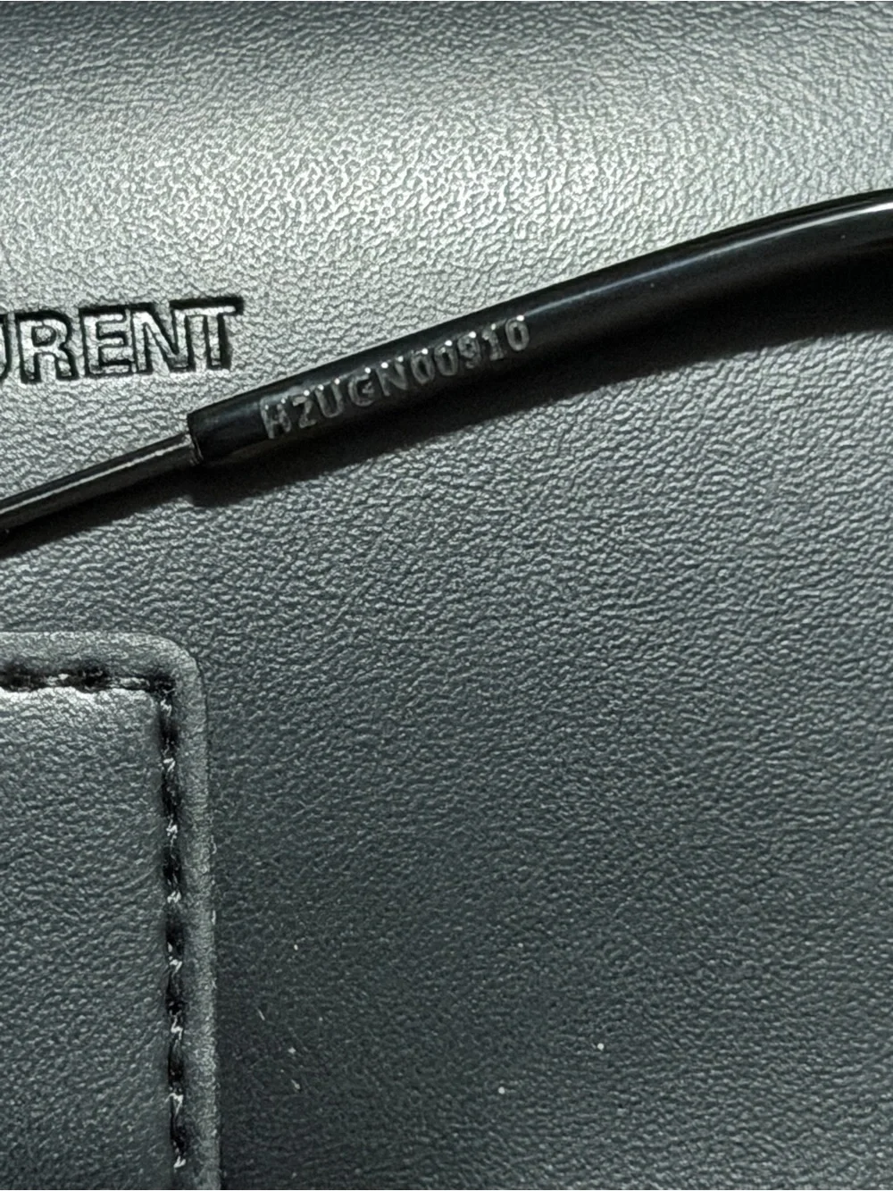Saint Laurent SL251 Black Metal Aviator Sunglasses with Case